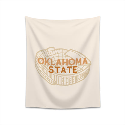 'OKLAHOMA STATE " Printed Wall Tapestry