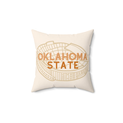 'OKLAHOMA STATE " Square Pillow