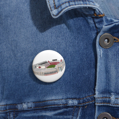 "ARKANSAS STADIUM" Pin Button