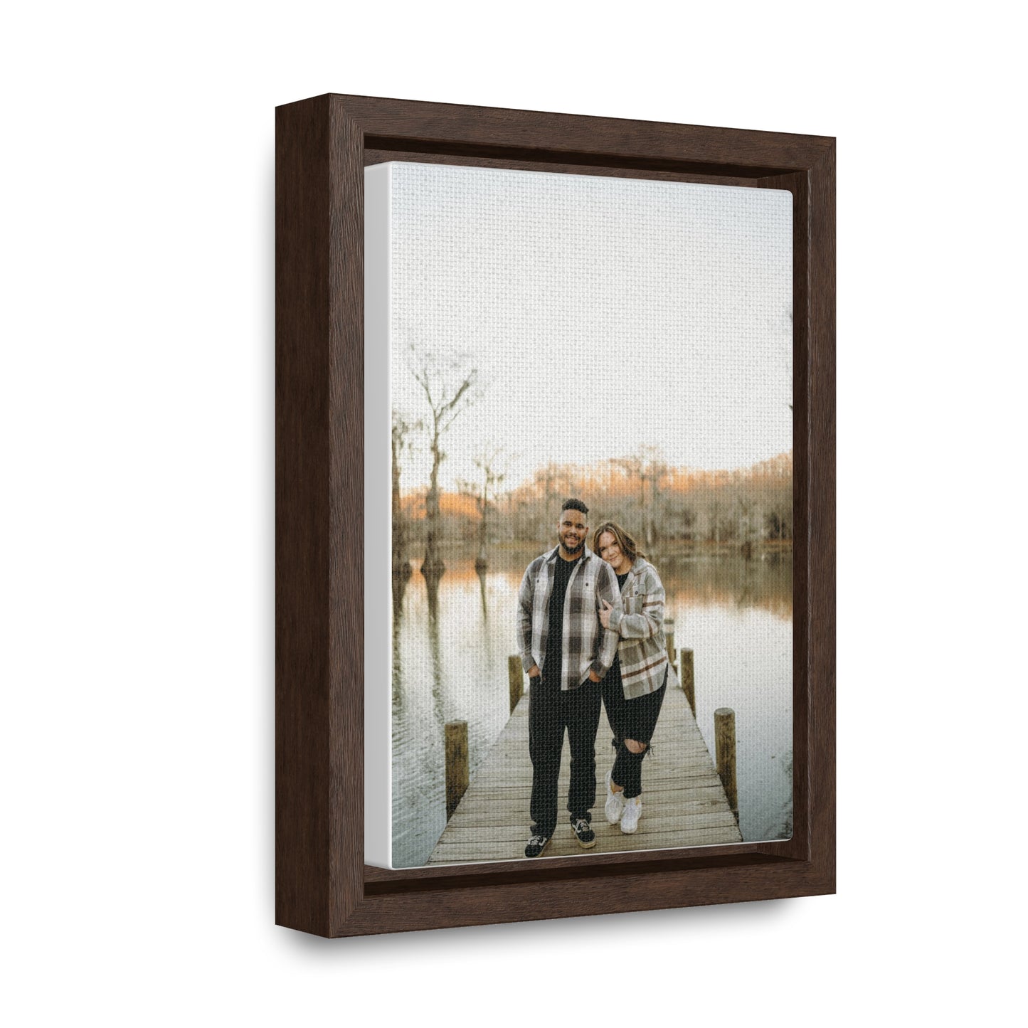 "LAYLA AND JOSIAH" Gallery Canvas Wraps, Vertical Frame
