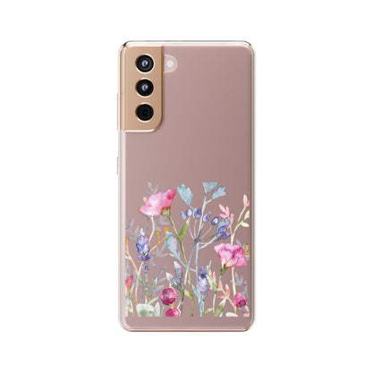 " FLORAL " Clear Cases