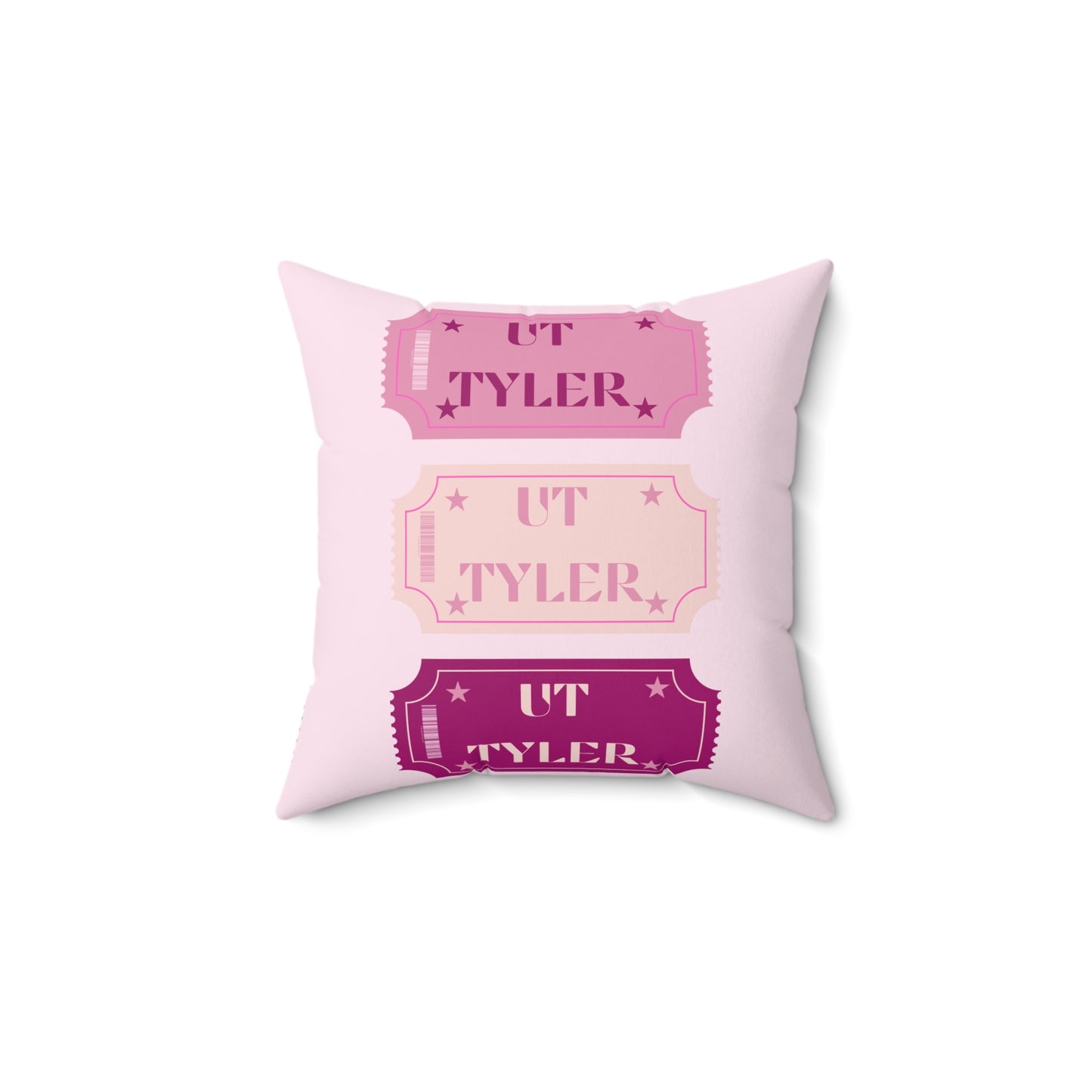 "UT TYLER" Square Pillow