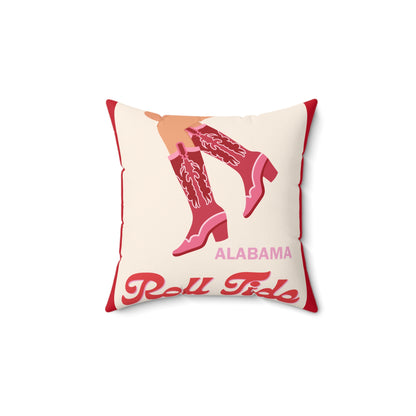 "ROLL TIDE" Square Pillow