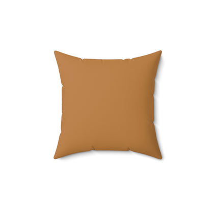 "HOOK EM " Square Pillow