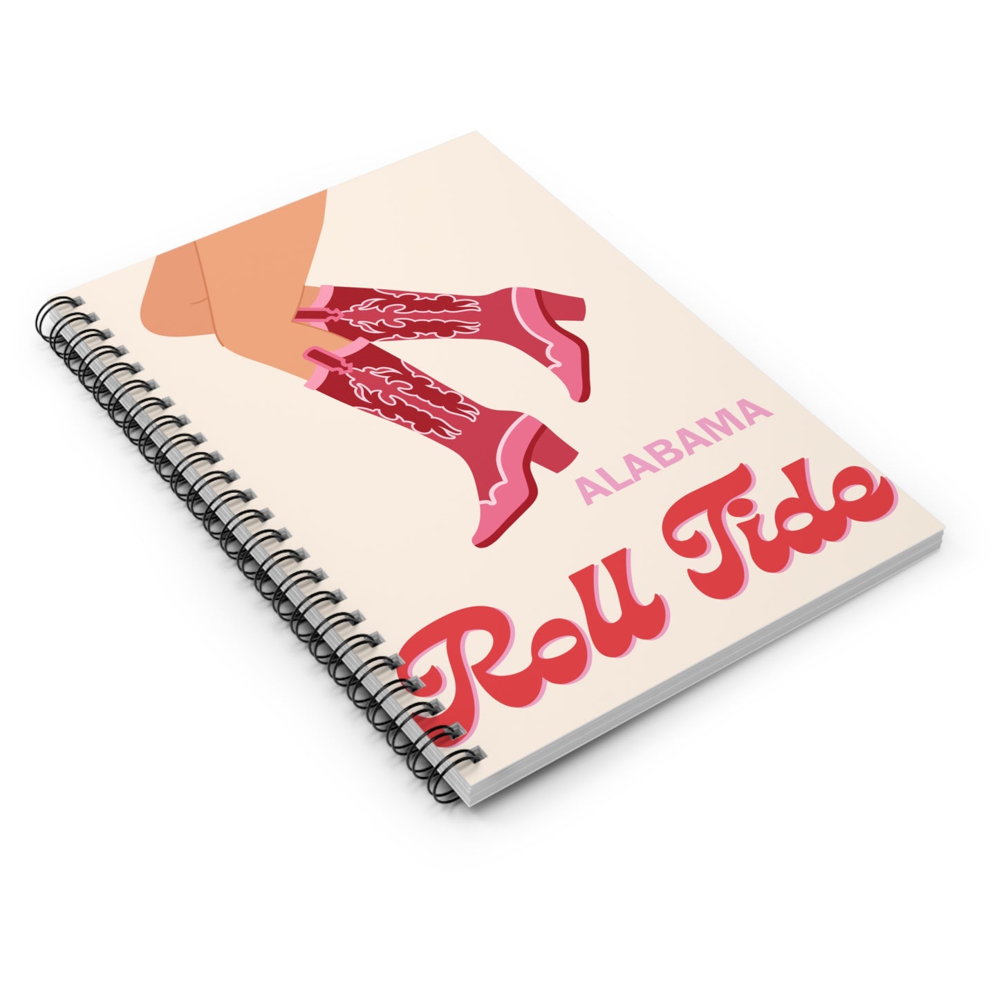"ROLL TIDE "Spiral Notebook - Ruled Line