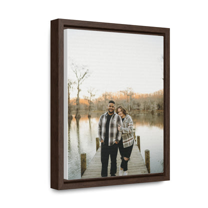 "LAYLA AND JOSIAH" Gallery Canvas Wraps, Vertical Frame